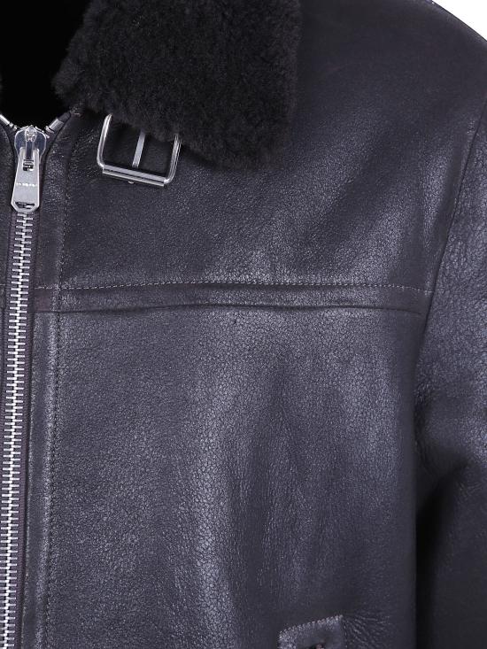26FW 돈답 가죽 자켓 JU026PL0547UXXX 737 BROWN - DONDUP