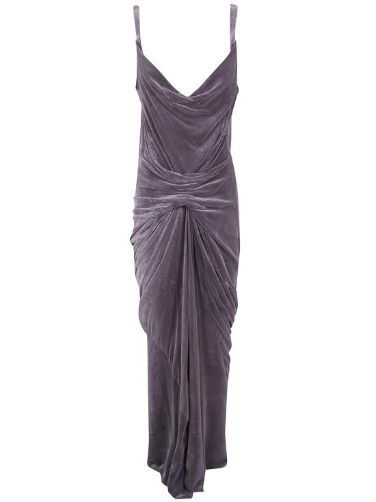 26FW 릭 오웬스 미디 원피스 RP02F5561V 86 PINK PURPLE