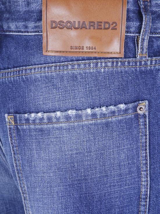 26FW 디스퀘어드2 스트레이트 팬츠 S75LB1136D30038099 470 BLUE - DSQUARED2