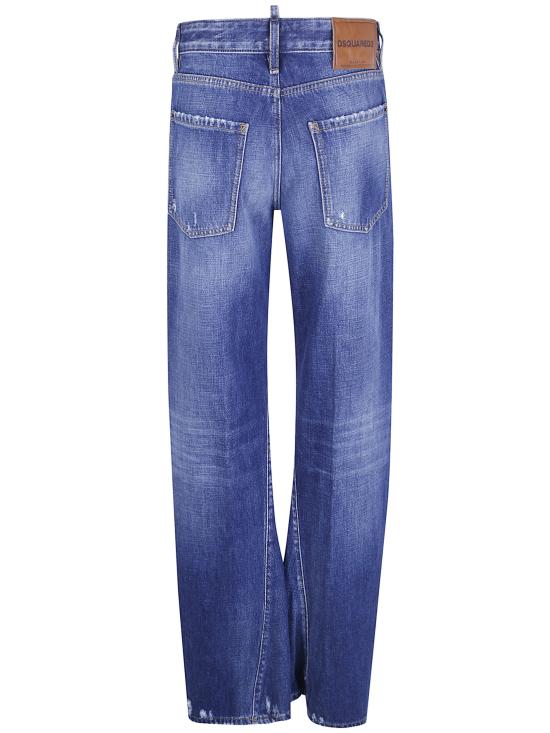 26FW 디스퀘어드2 스트레이트 팬츠 S75LB1136D30038099 470 BLUE - DSQUARED2