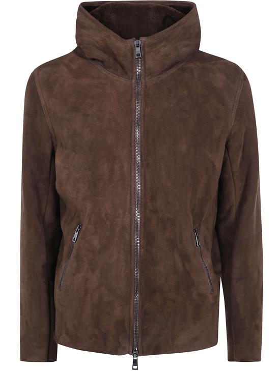 26FW 조르지오 브라토 자켓 GU27F26001BCSD HAVANA BROWN