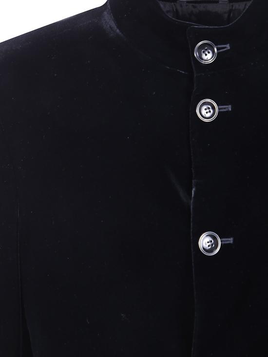 26FW 조르지오 아르마니 긴팔 셔츠 GM004677TE10046 UC001 BLACK - GIORGIO ARMANI