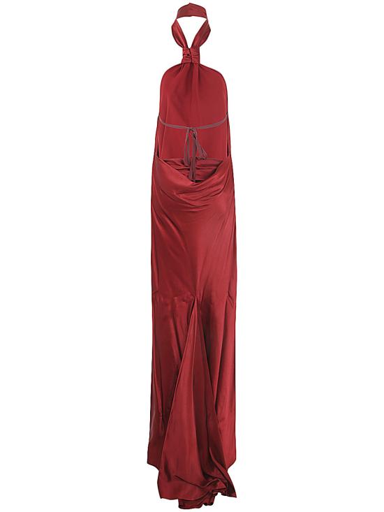  앤 드뮐미스터 롱 원피스 2302WDR15FA369037 PINK PURPLE - ANN DEMEULEMEESTER