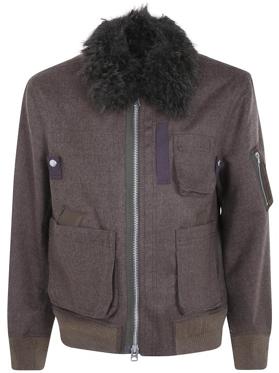26FW 사카이 자켓 2604081M 601 BROWN