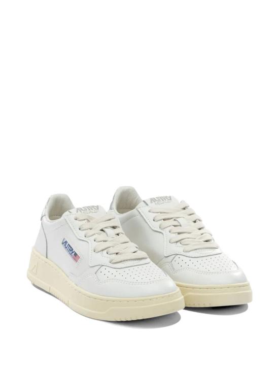 26FW 오트리 메달리스트 로우 레더 스니커즈 AULWLL05099 LEAT WHITE - AUTRY