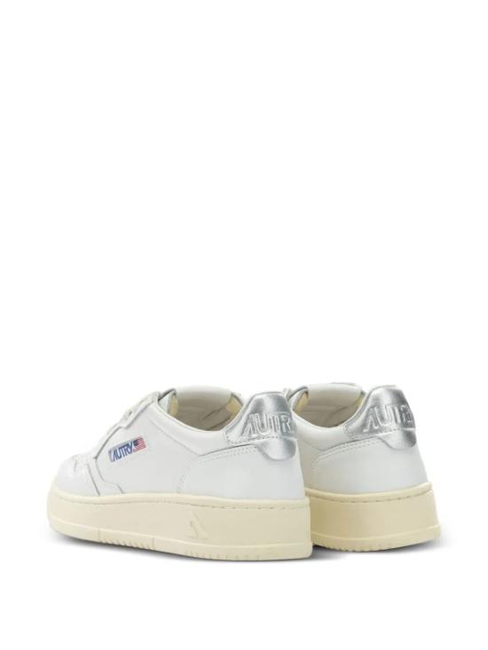 26FW 오트리 메달리스트 로우 레더 스니커즈 AULWLL05099 LEAT WHITE - AUTRY