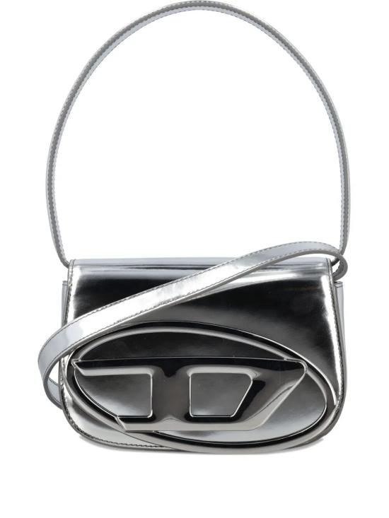 26FW 디젤 1DR 숄더백 인 미러드 레더 X08396PS202099 H0535 METALLIC