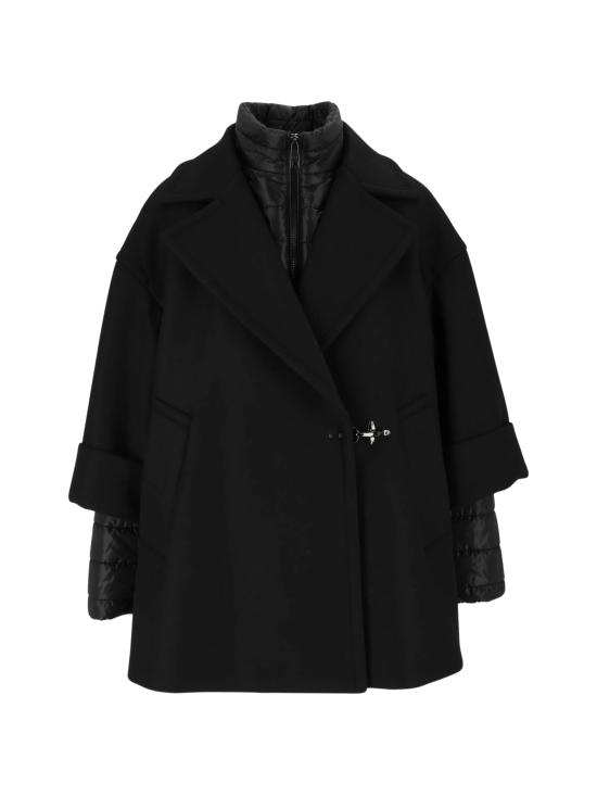 26FW 페이 자켓 NAW16533170YMV B999 BLACK