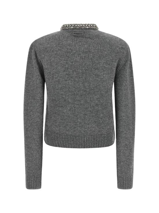 26FW 핑코 스웨터 107275A3GI II2 GREY - PINKO