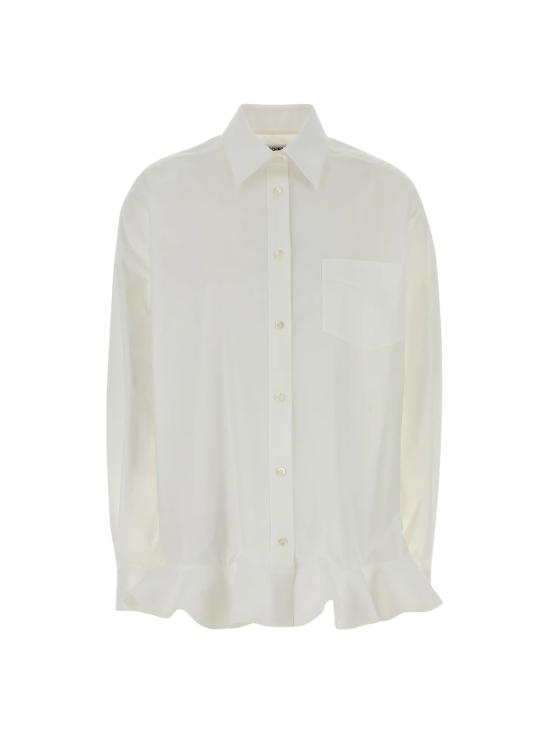 26FW 모스키노 셔츠 EJ02085531 1001 WHITE
