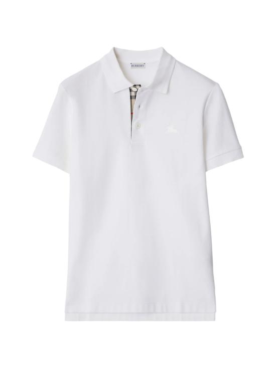 26FW 버버리 코튼 폴로셔츠 8126937 A1464 WHITE
