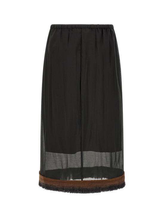 26FW 텔라 스커트 110147010591 X001 BLACK - TELA
