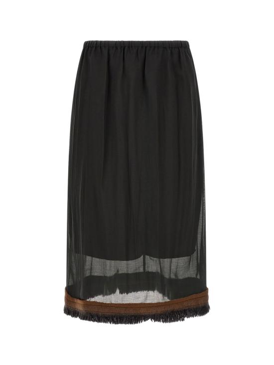26FW 텔라 스커트 110147010591 X001 BLACK