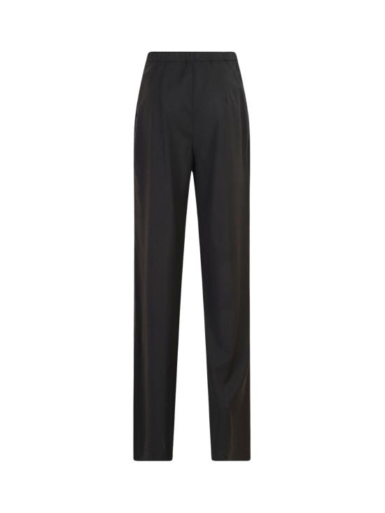 26FW 막스마라 스튜디오 스트레이트 팬츠 2626136031600 010 BLACK - MAX MARA STUDIO