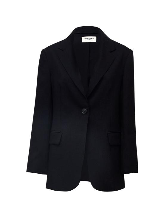 26FW 위켄드막스마라 자켓 2625046031600 002 BLACK