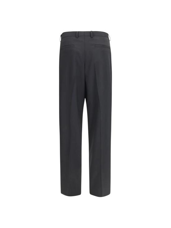 26FW 돌체앤가바나 스트레이트 팬츠 GP16NTFUBG5 N0000 BLACK - DOLCE & GABBANA