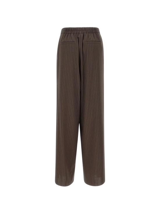 26FW 마렐라 스트레이트 팬츠 2623136111200 001 BROWN - MARELLA