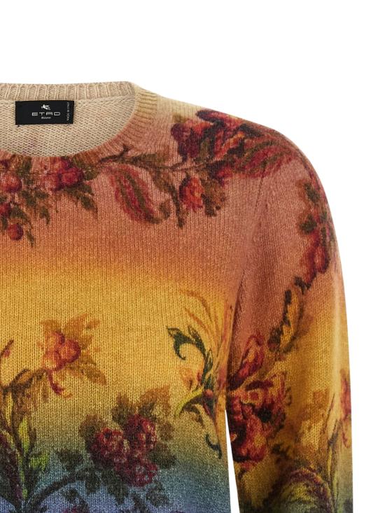 26FW 에트로 스웨터 WRKE0177AK16Q X0872 PINK PURPLE - ETRO