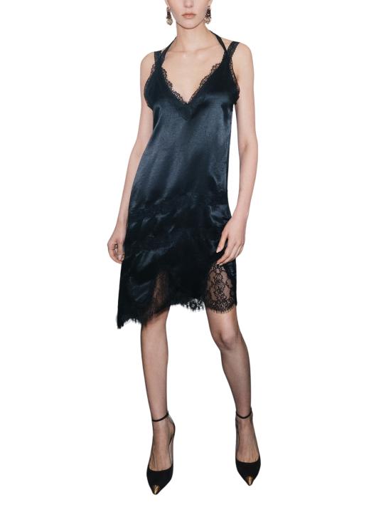 26FW 마렐라 미디 원피스 2623226141200 009 BLACK - MARELLA