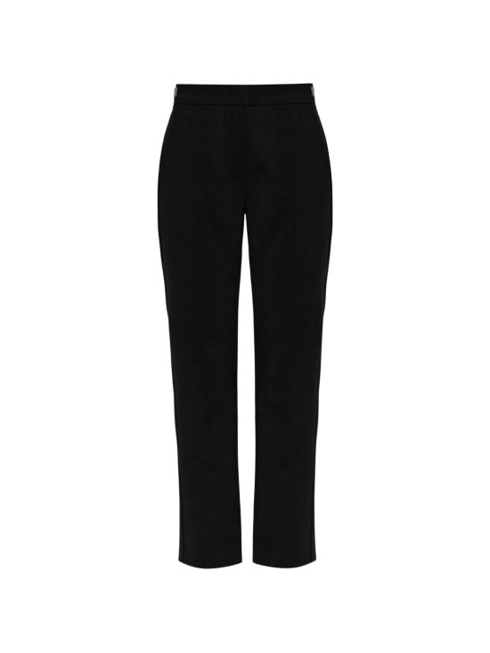 26FW 막스마라 스트레이트 팬츠 2621136112600 003 BLACK