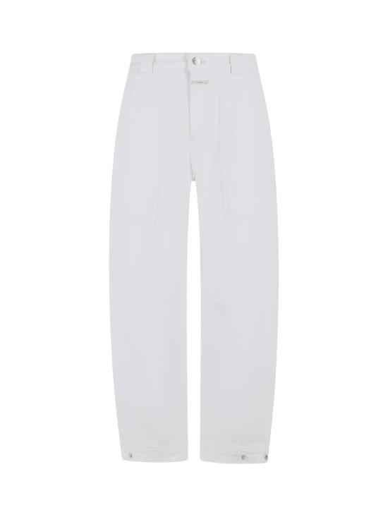 26FW 클로즈드 스트레이트 팬츠 C2173411W2R 218 WHITE