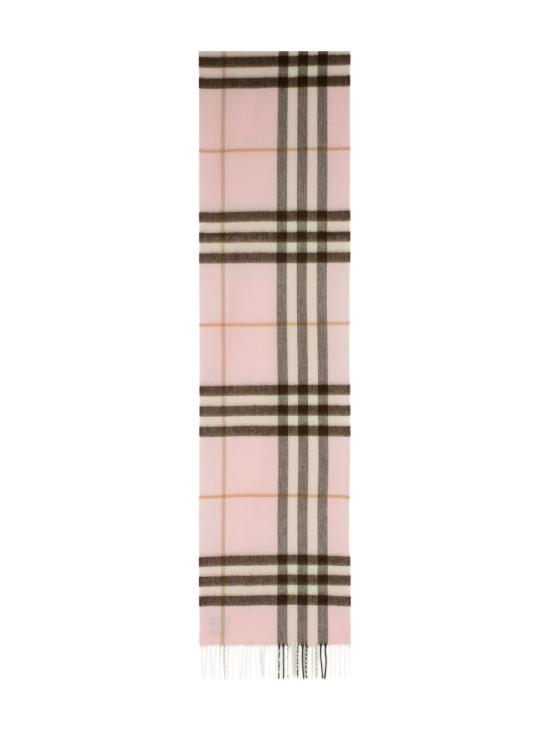 26FW 버버리 체크 캐시미어 스카프 8113947 C2902 PINK PURPLE - BURBERRY