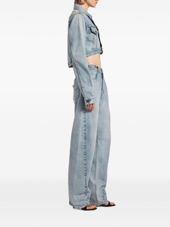 26FW 발렌시아가 스트레이트 팬츠 A001OTTBP48 4020 LIGHT BLUE - BALENCIAGA