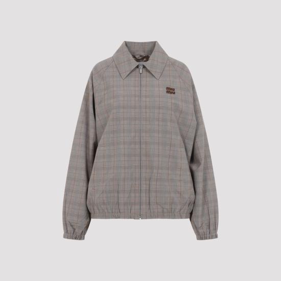 26FW 미우미우 자켓 ML1575SOOO1949 F0005 TABACCO - MIU MIU