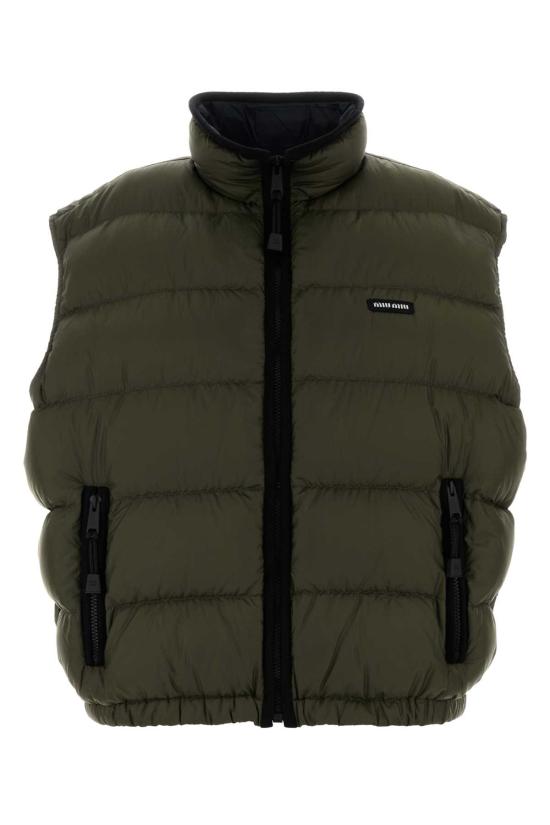 26FW 미우미우 자켓 ML1535SOOO1754 F0161 GREEN