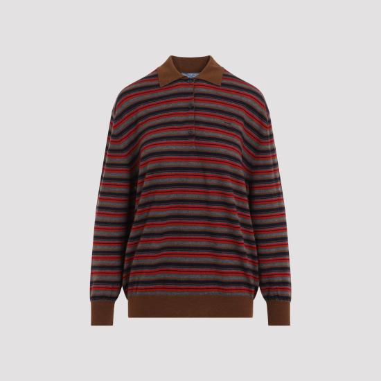 26FW 프라다 스웨터 P24F3NSOOO6220 F0CQJ STRIPPED - PRADA