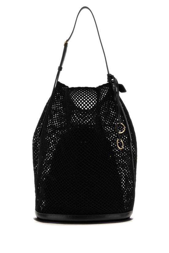 26FW 알라이아 힙 라지 버킷 백 AA1L6006I249 999 BLACK