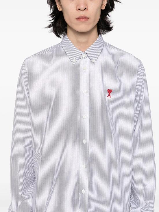 26FW 아미 ADC버튼 다운 셔츠 BFUSH063CO0087 039 WHITE - AMI