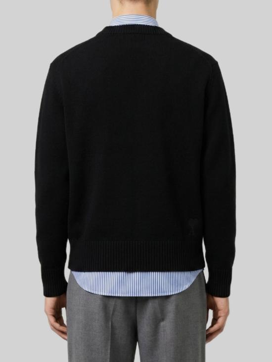 26FW 아미 스웨터 HKS832005 001 BLACK - AMI