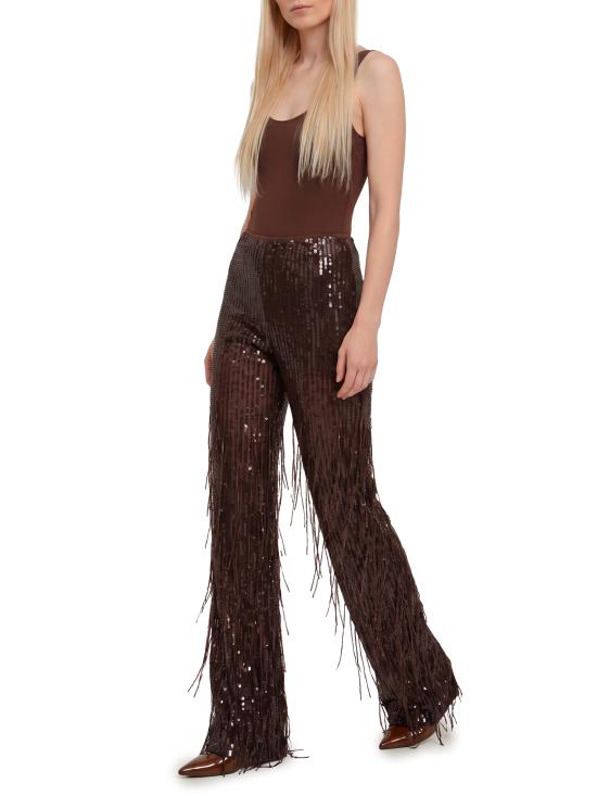 26FW 페데리카 토시 스트레이트 팬츠 30815314 69 BROWN - FEDERICA TOSI