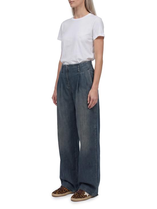 26FW 골든구스 스트레이트 팬츠 GWP01203P002654 50100 BLUE - GOLDEN GOOSE