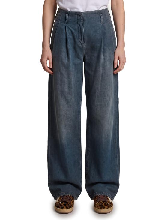 26FW 골든구스 스트레이트 팬츠 GWP01203P002654 50100 BLUE