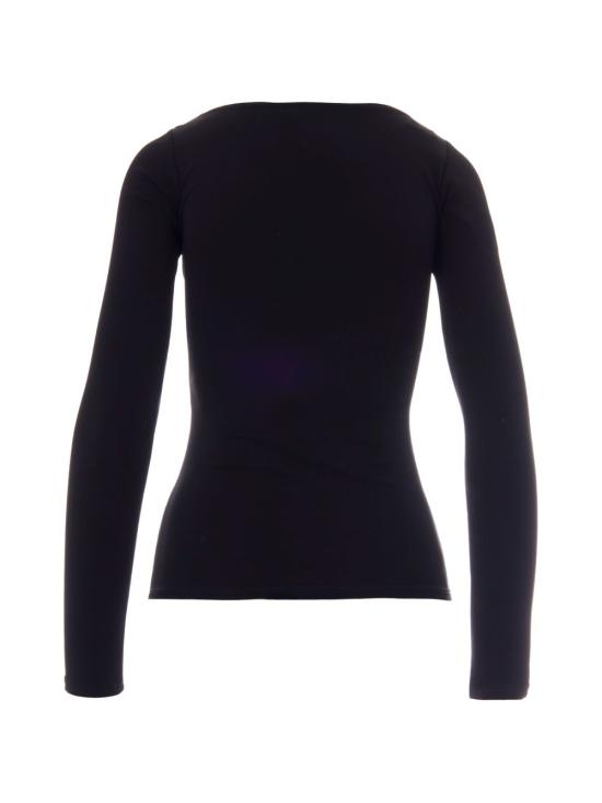 26FW 엘리자베타프랜치 반팔 티셔츠 MD00567E2 110 BLACK - ELISABETTA FRANCHI