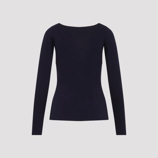 26FW 엘리자베타프랜치 반팔 티셔츠 MD00567E2 H88 BLUE - ELISABETTA FRANCHI