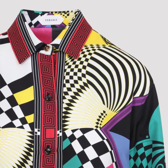 26FW 베르사체 셔츠 10242211A19288 5X000 MULTICOLOUR - VERSACE