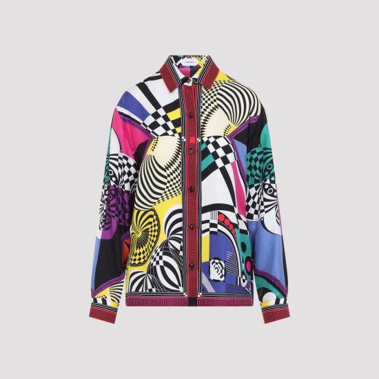 26FW 베르사체 셔츠 10242211A19288 5X000 MULTICOLOUR - VERSACE