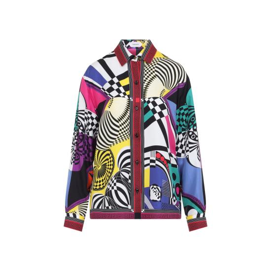 26FW 베르사체 셔츠 10242211A19288 5X000 MULTICOLOUR