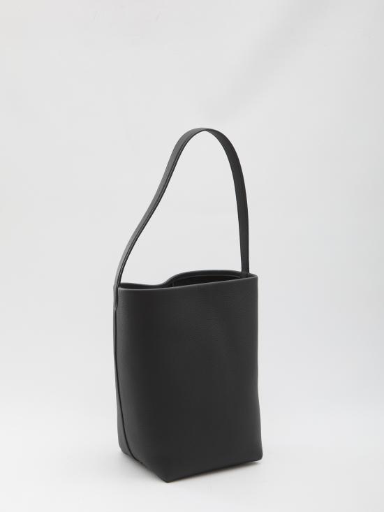 26FW 더로우 미디엄 N/S 파크 레더 토트백 W1313L129 BLK BLACK - THE ROW