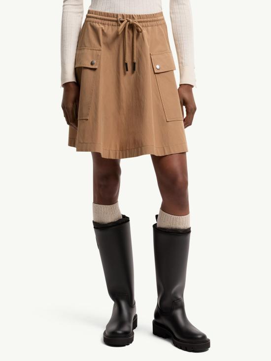 26FW 몽클레어 스커트 L20932D00024599MD 24N BROWN - MONCLER