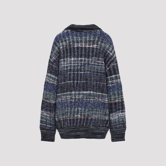 26FW 미소니 스웨터 DS26WM05BC006I S91SX BLUE - MISSONI