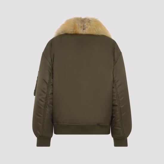 26FW 생로랑 자켓 A00300YZ9HT 3117 GREEN - SAINT LAURENT