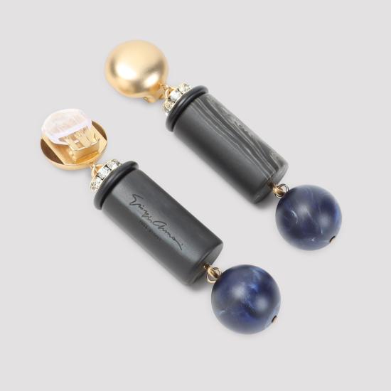 26FW 조르지오 아르마니 이어링 GW004328AF29841 UB094 BLUE - GIORGIO ARMANI