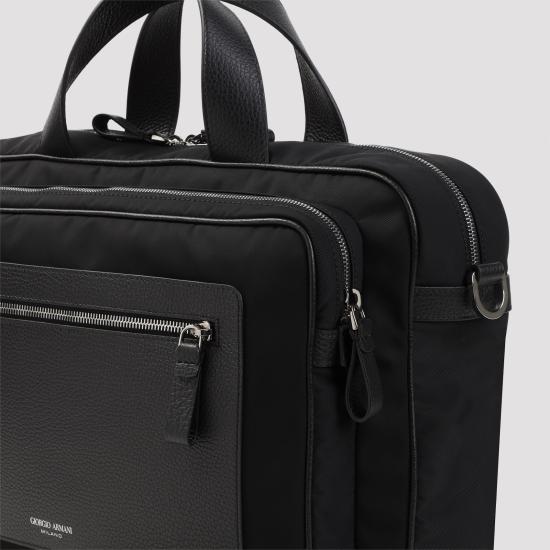 26FW 조르지오 아르마니 토트백 GM002321AF14204 UC001 BLACK - GIORGIO ARMANI