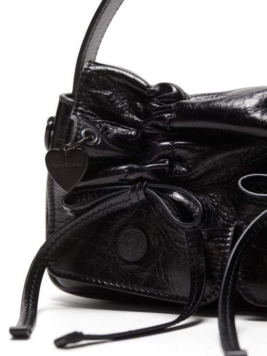 26FW 아크네 스튜디오 멀티포켓 마이크로 백 A10431 900 BLACK - ACNE STUDIOS