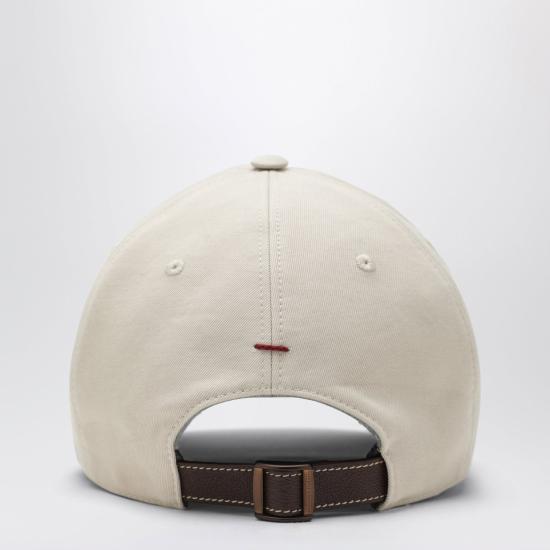 26FW 브루넬로 쿠치넬리 로고 자수 베이스볼 캡 M252D9850CO CJL69 BEIGE - BRUNELLO CUCINELLI
