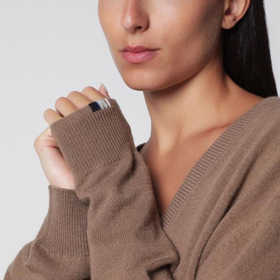 26FW 익스트림캐시미어 스웨터 49217501WS CH BEIGE - EXTREME CASHMERE
